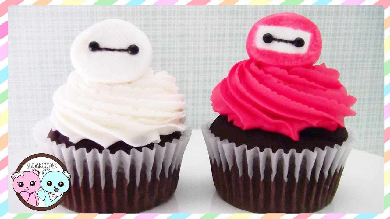 BIG HERO 6 CUPCAKES, BIG HERO 6 CAKE, DESSERT IDEAS