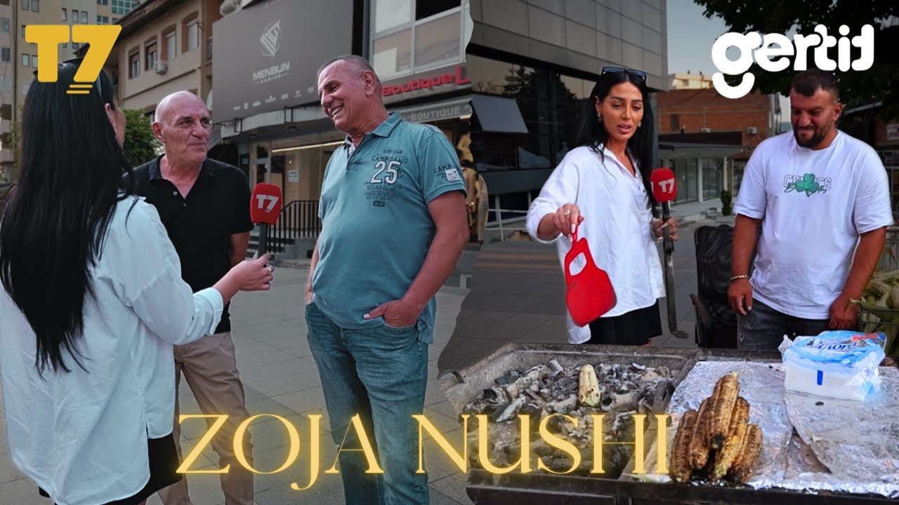 Zoja Nushi kënaqet në Vushtrri, takon dy shokë që nuk i dinë emrat e njëri-tjetrit | T7