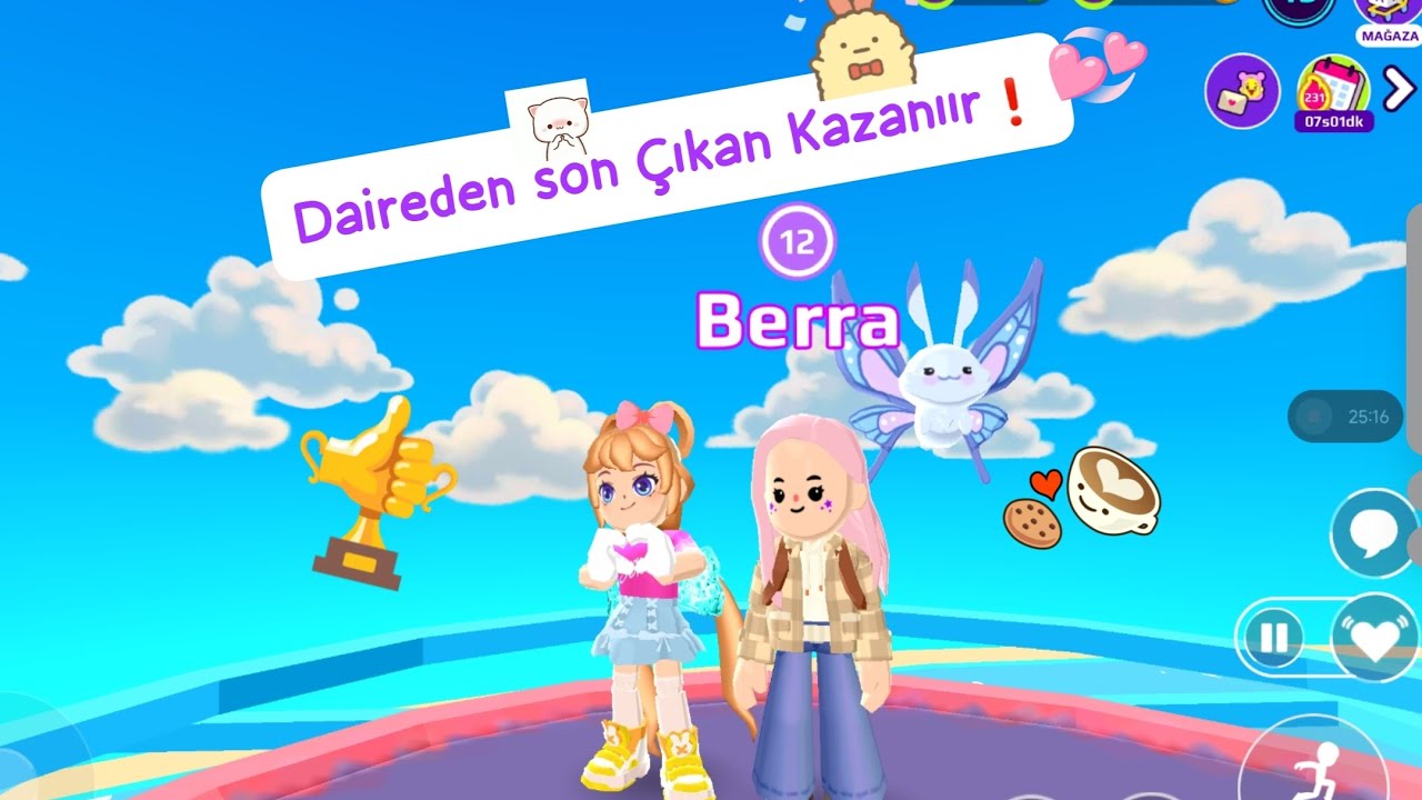 BERRA İLE DAİREDEN SON ÇIKAN KAZANIR❗ㅣKİM KAZANDI ⁉️ㅣ#pkxd