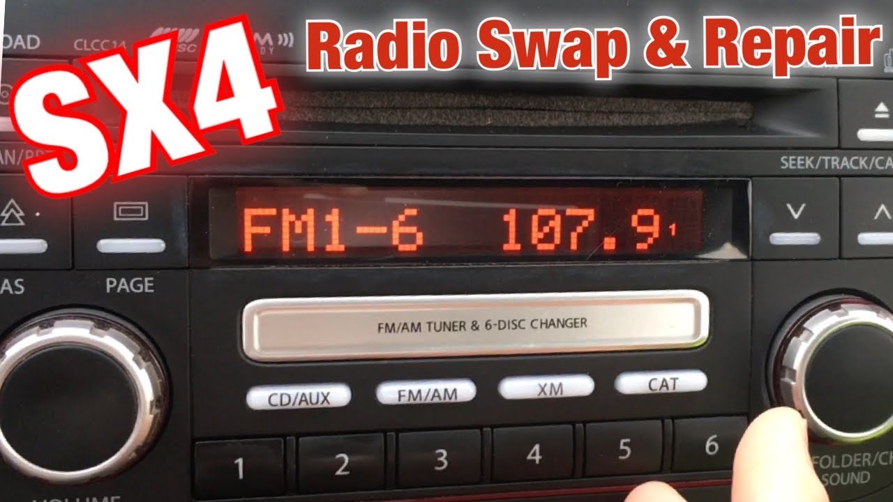 Suzuki SX4 Factory Radio Swap & Repair