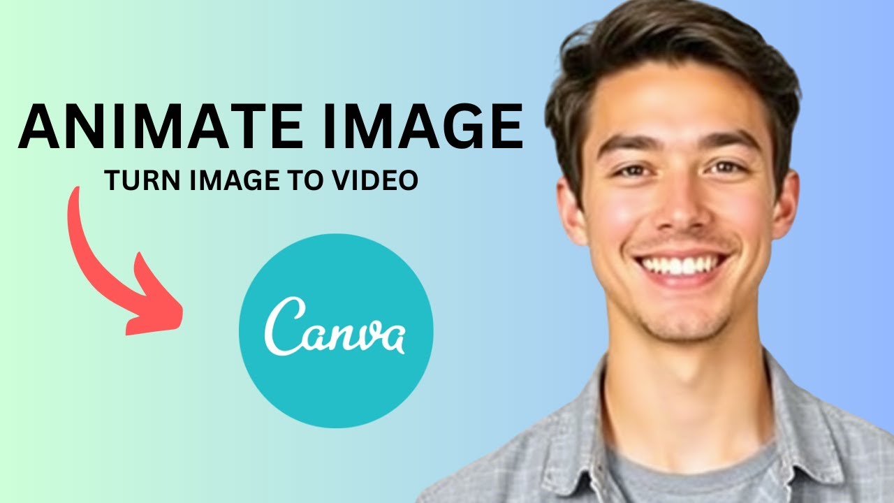 Animate a Still Photo in Canva - Turn image to video