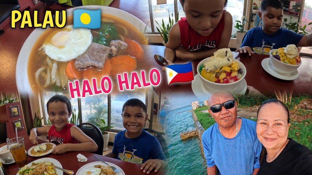 WE WENT TO HAVE FILIPINO FOOD IN ISLAND OF PALAU 🇵🇼