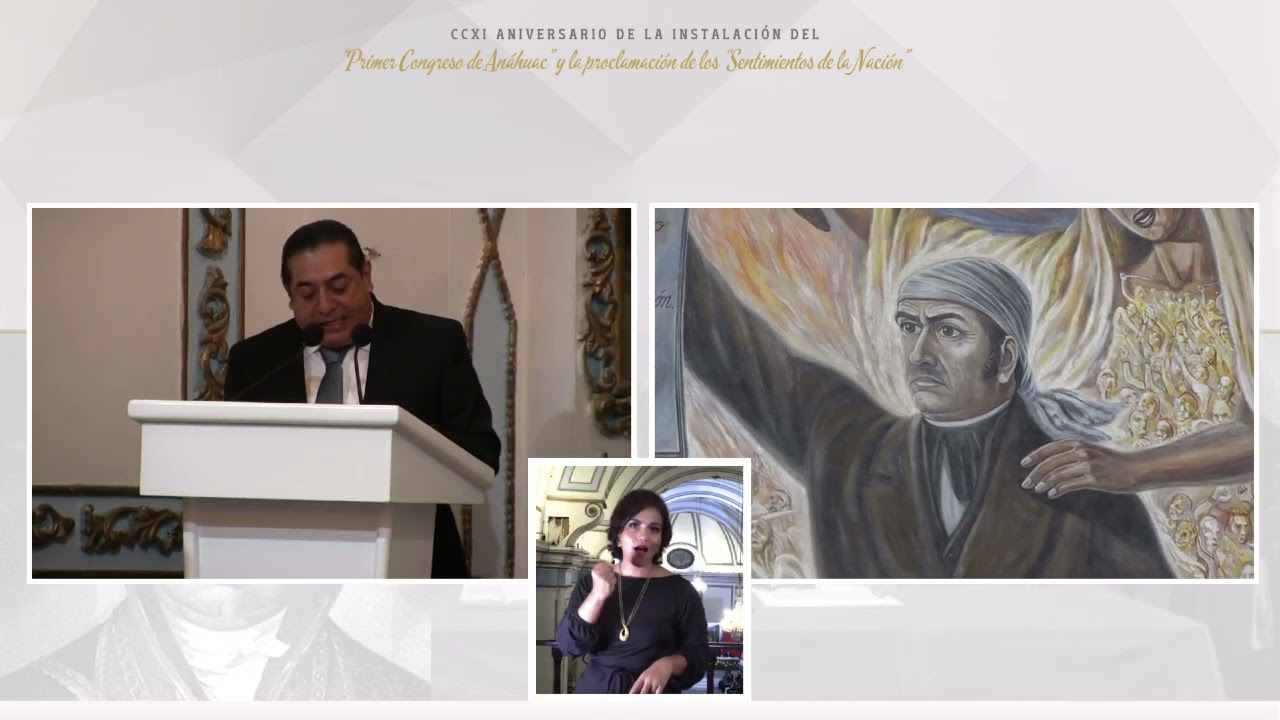 Jesús Parra García honra el legado de Morelos en el 211 Aniversario del Primer Congreso de Anáhuac