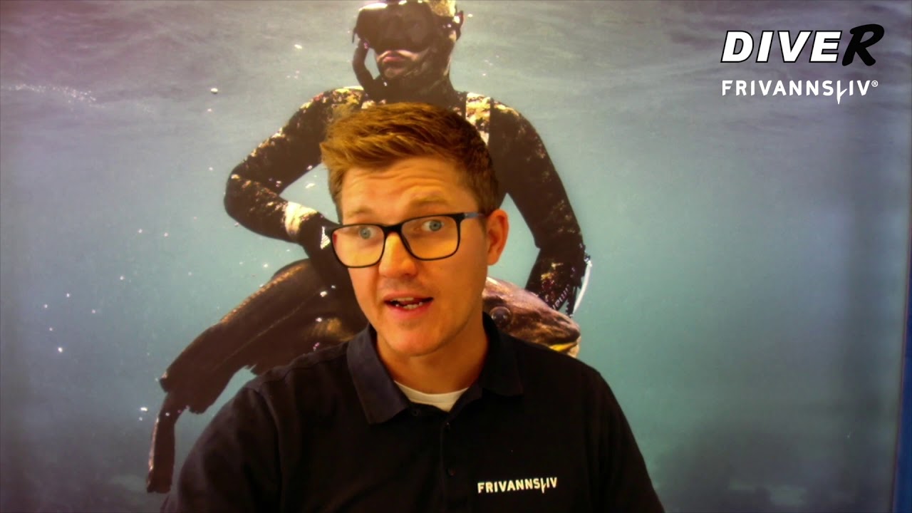 DiveR freediving fins - Frivannsliv