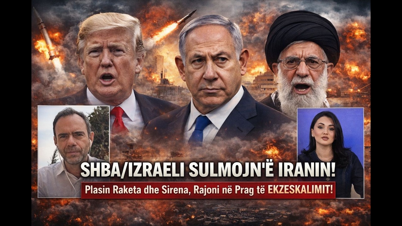 SHBA/IZRAEL SULMOJNË IRANIN! Plasin Raketa dhe Sirena, Rajoni në Prag të TMERRIT, nisin menjëherë...