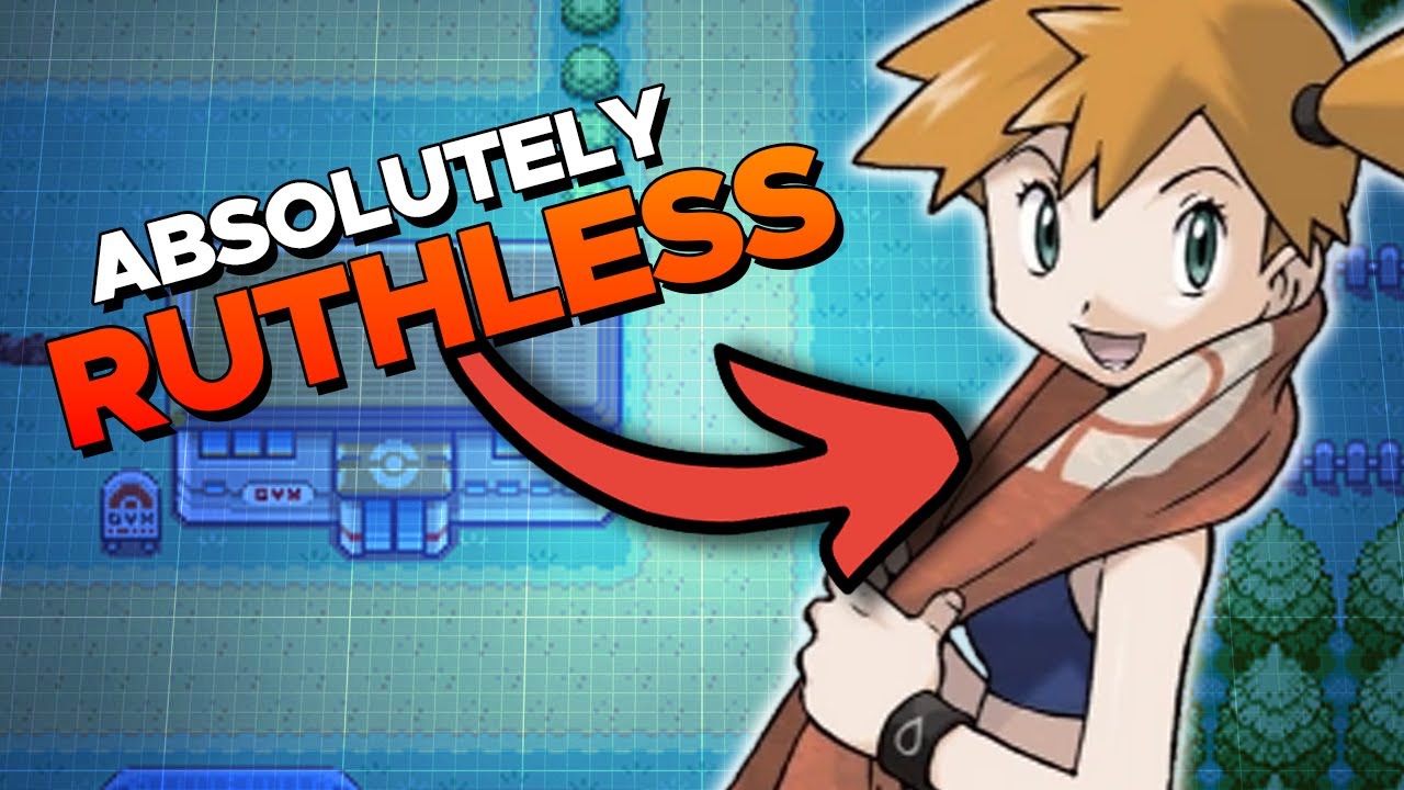 I beat the HARDEST Misty ever in Radical Red 3.1 Hardcore Mode.