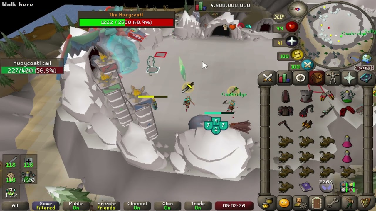 1+2 Hueycoatl 10-11 Kills/hr