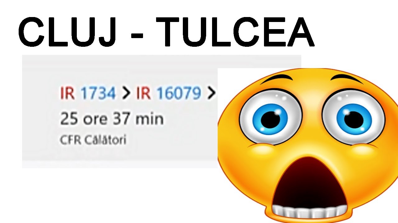 reacția mea onestă la cât durează să mergi cu trenul în România