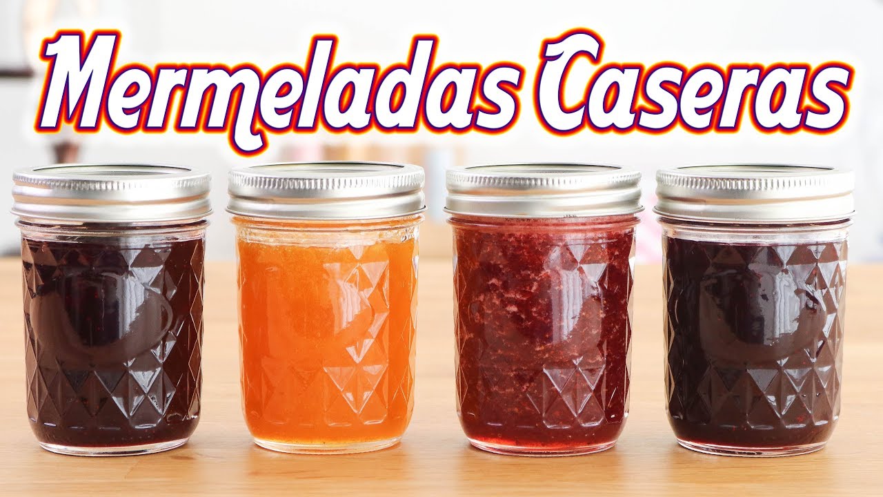 Mermeladas Caseras  - Moras, Frutillas (fresas), Ciruelas, Damascos ☆ Tan Dulce