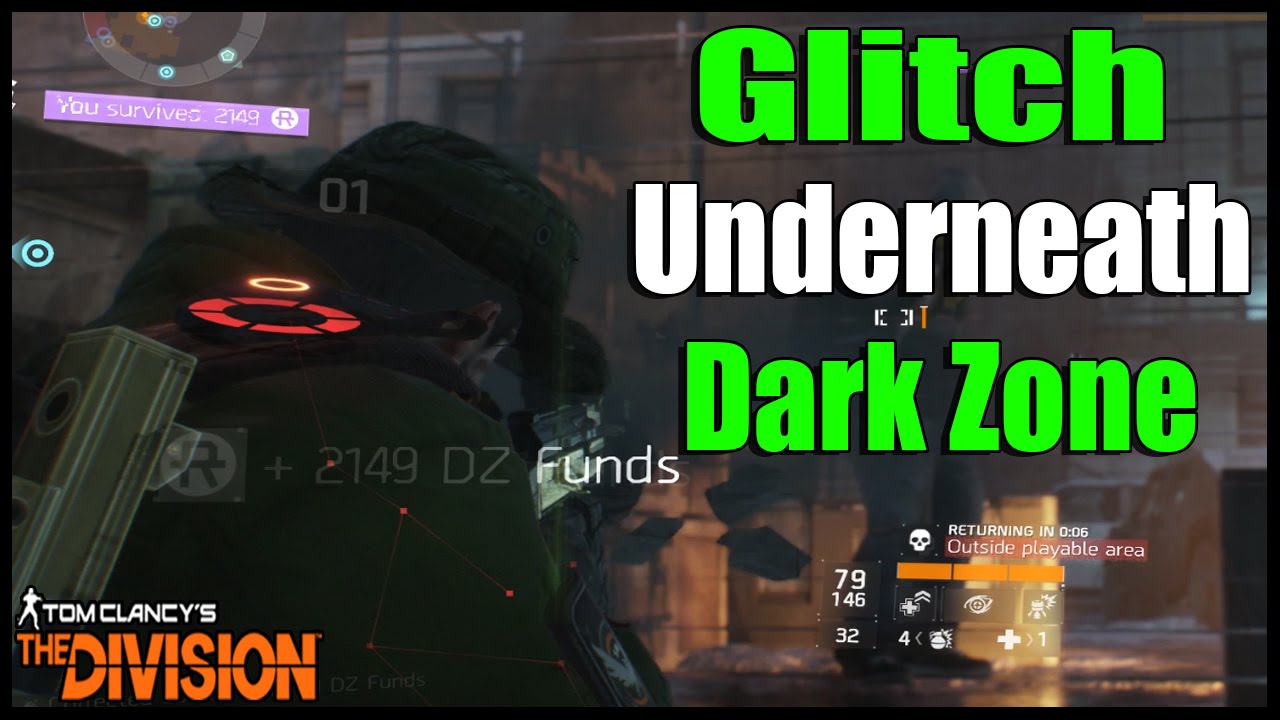The Division: How to Survive Rogue/Manhunt Status Easy! (Dark Zone Glitch)