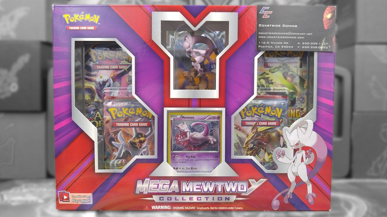 Opening an INSANE Mega Mewtwo Y Collection Box of Pokemon Cards!