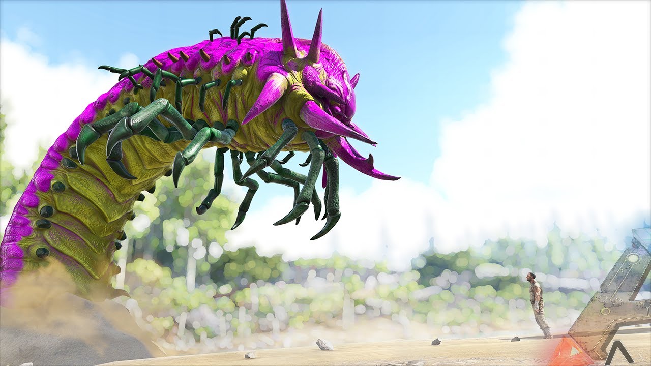 TAMING A GIANT DEATHWORM !! | ARK PUGNACIA EP44