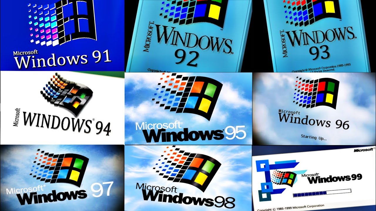 WINDOWS 9X HISTORY (My version)