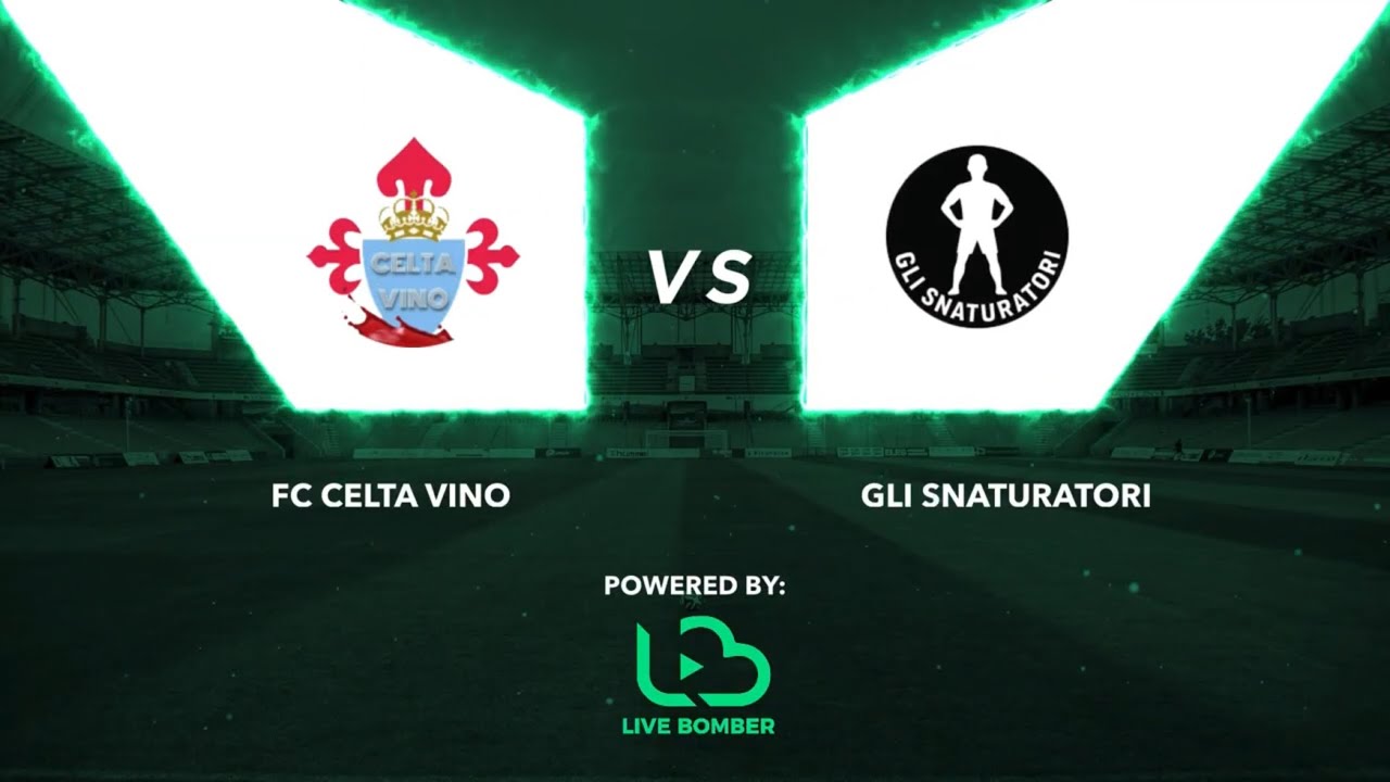 FC Celta Vino vs Gli Snaturatori 8 - 4