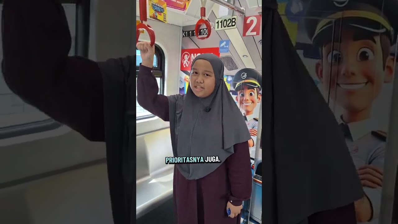 Bismillahirrahmanirrahim..  hayooo naik LRT...seru dan asik loh..