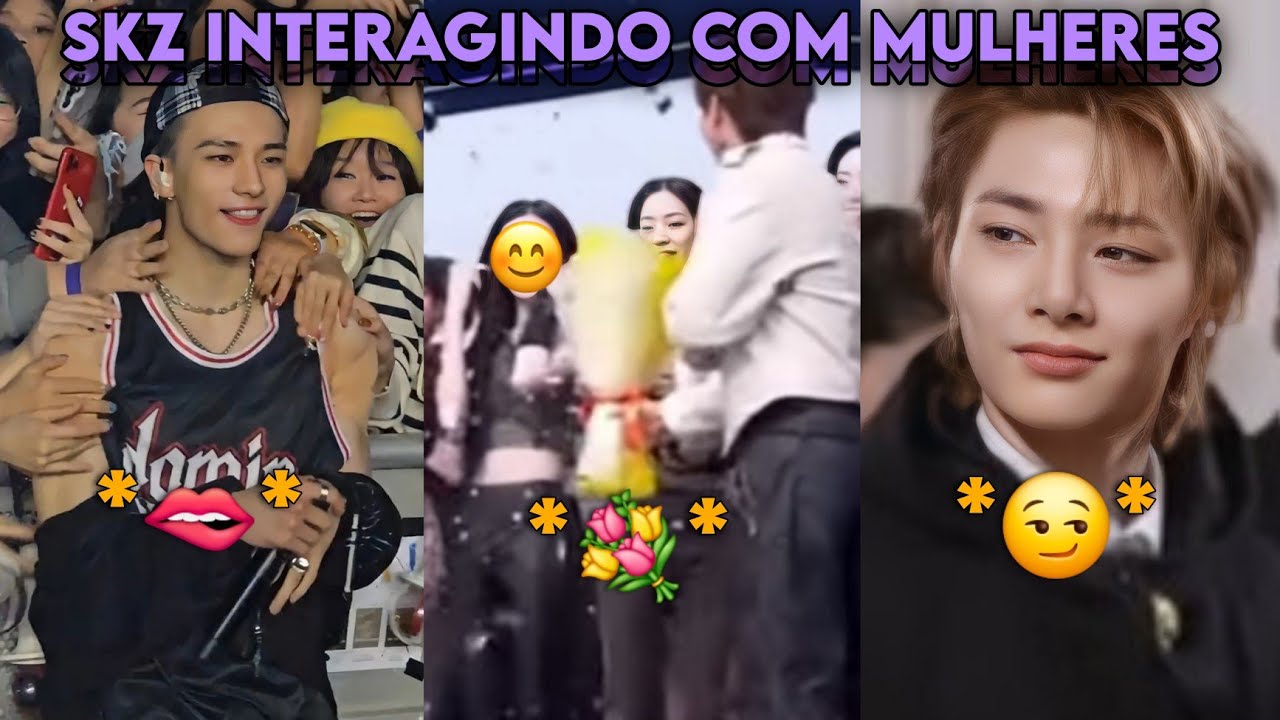 STRAY KIDS com MULHERES