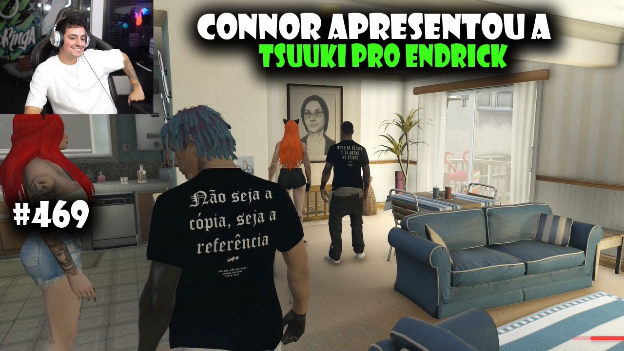 CONNOR APRESENTOU A TSUUKI PRO ENDRICK! CONNOR GANHOU UM PRESENTE DELA! EP 469