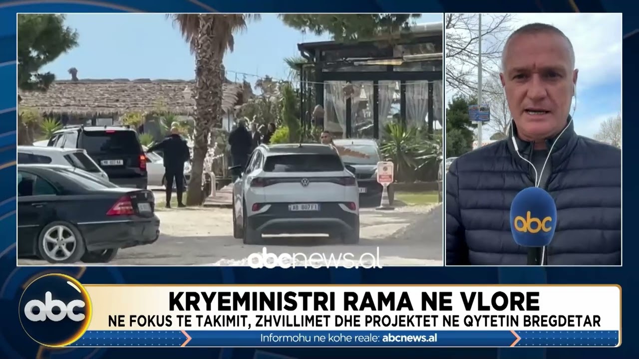 Kryeministri Rama në Vlorë/ Në fokus tw takimit, zhvillimet dhe projektet në qytetin bregdetar