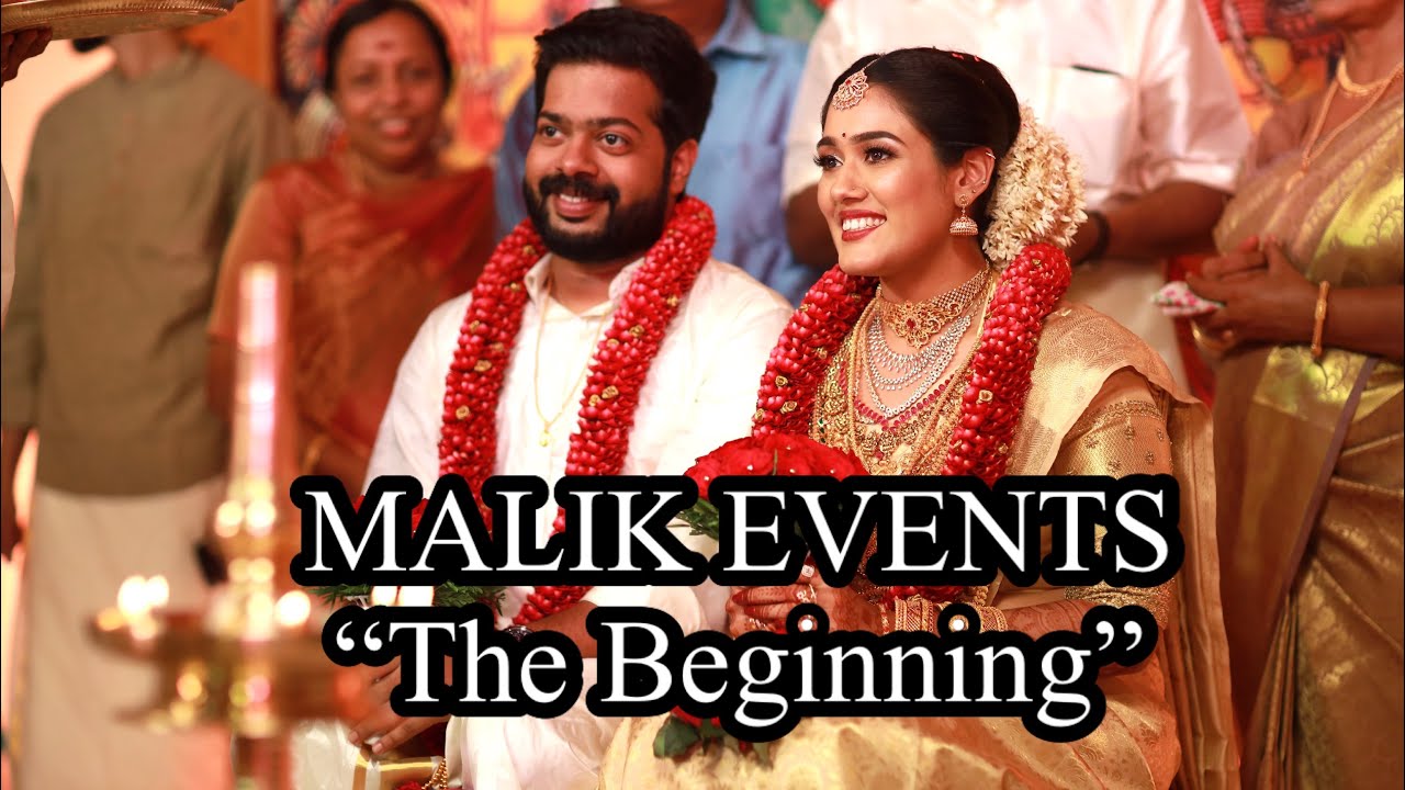 Nived & Aishwarya Wedding Highlights | Malik Events - The Beginning | Kerala Wedding | Kannur