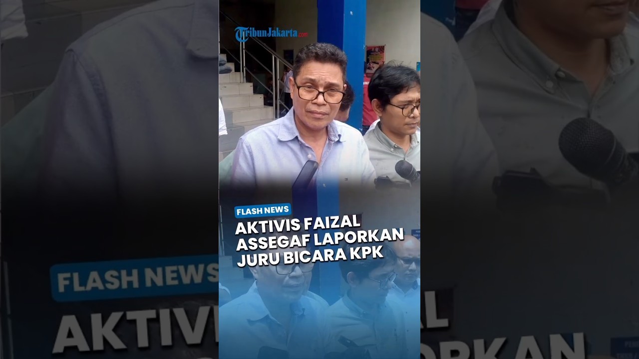 Aktivis Faizal Assegaf Polisikan Jubir KPK Soal Dugaan Fitnah: Saya Datang Perjuangkan Hak