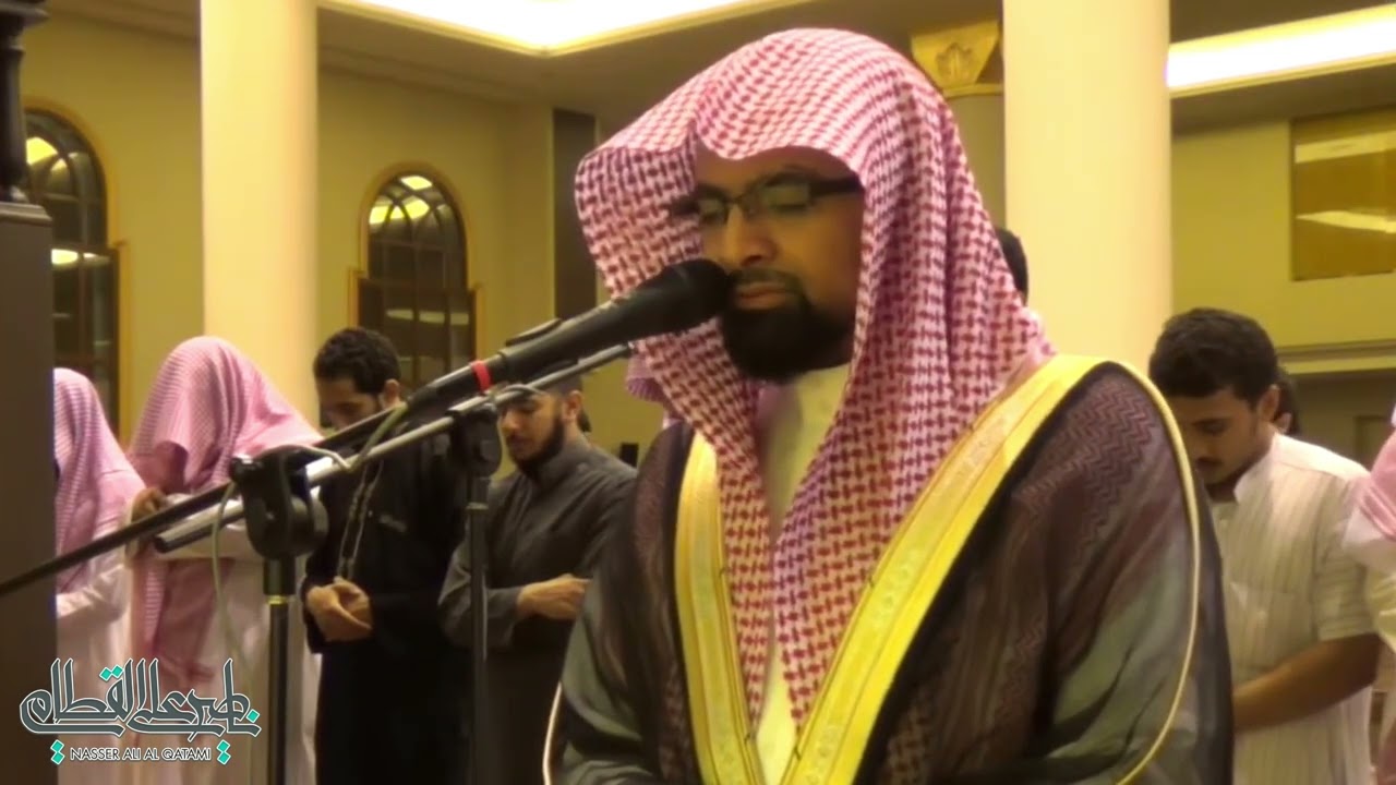 فجرية تسابق الابداع والجمال لسورتي السجدة والإنسان للشيخ ناصر القطامي - الجمعة 14-6-1436هـ
