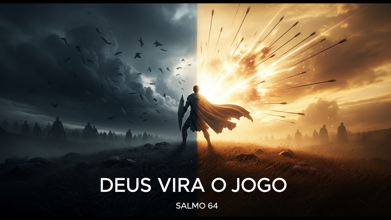 DEUS VÊ O OCULTO  Salmo 64 Cantado – Proteção Contra Inimigos Escondidos 🙌