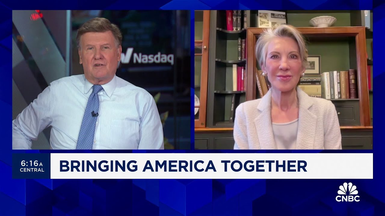 American business is part of what makes this country so unique, says Carly Fiorina