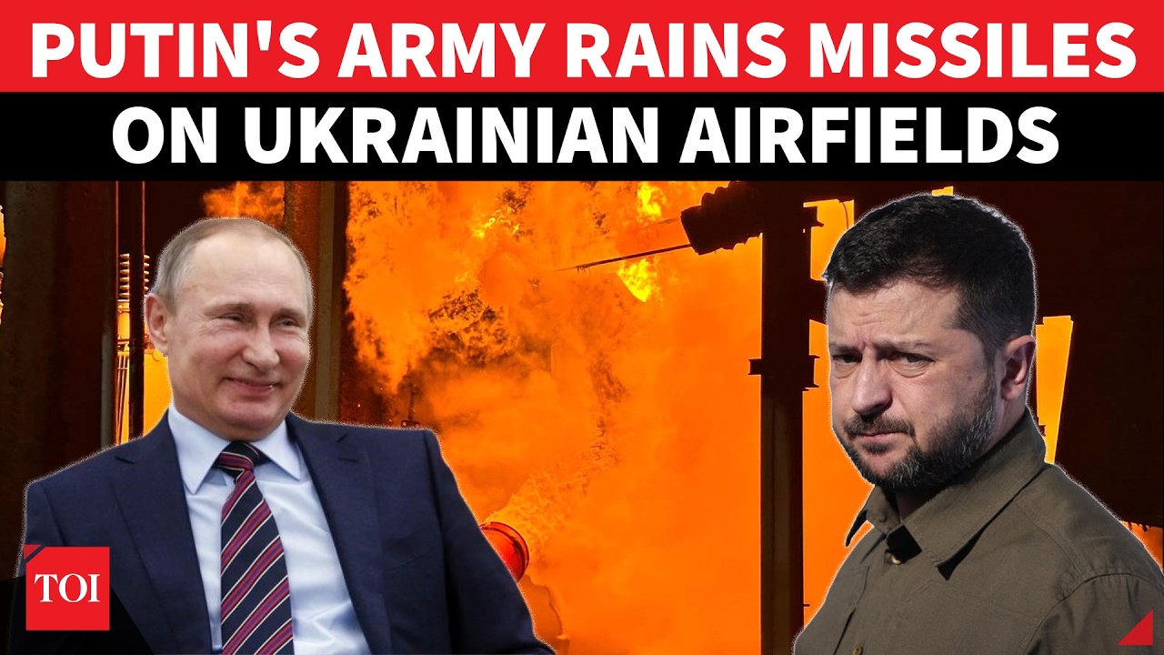 Putin Orders Fresh Airfield Blitz? Russian Missiles Hit Key Ukrainian Military Aviation Sites