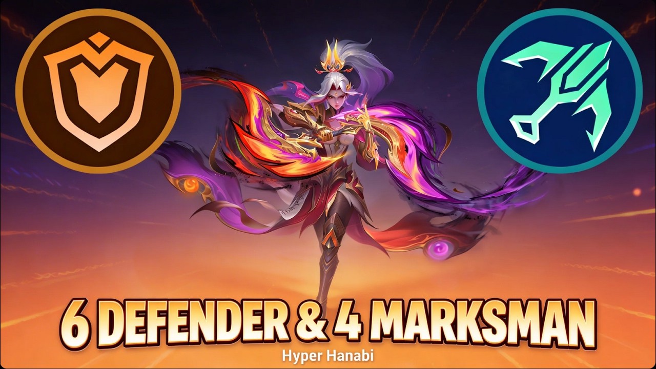 Combo 6 Defender 4 Marksman masih OP !!! MAGIC CHESS GO GO