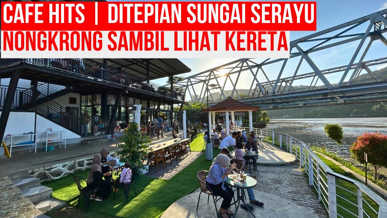 REKOMENDASI CAFE BARU | DITEPIAN SUNGAI SERAYU | KOPI PINGGI KALI