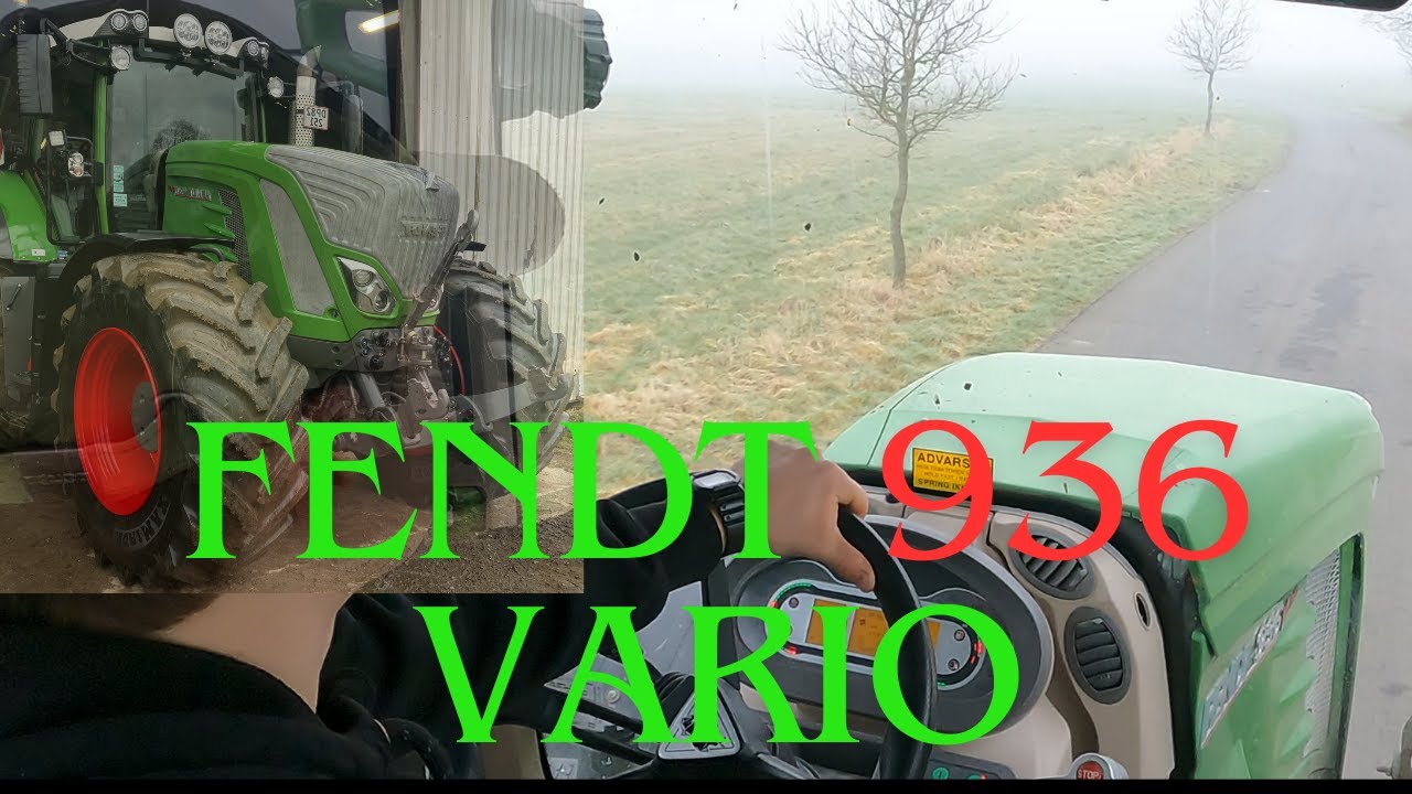 PURE SOUND | Fendt 936 Vario Driving on road + unloading muck