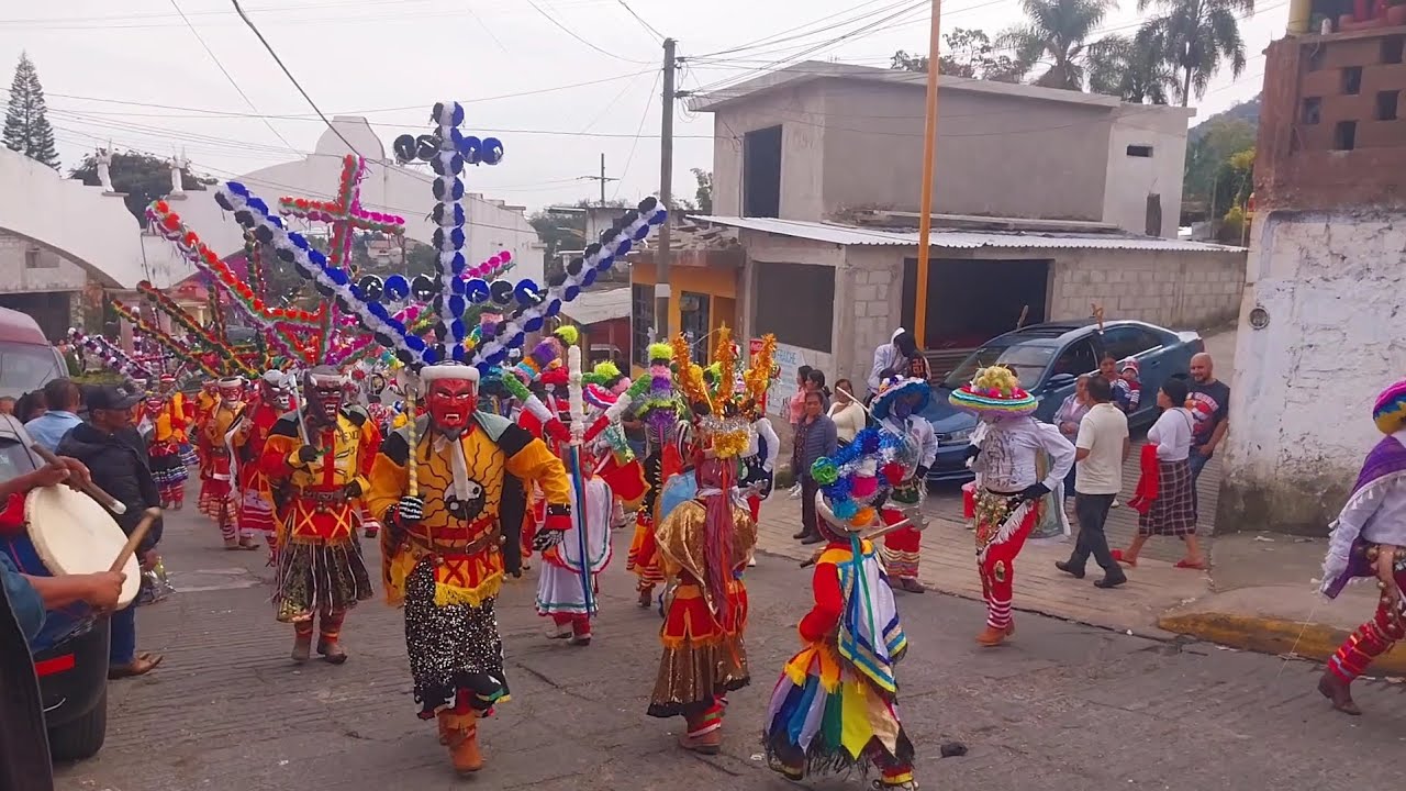 Danzas de Santiagos bailando el 25 de diciembre (2024)