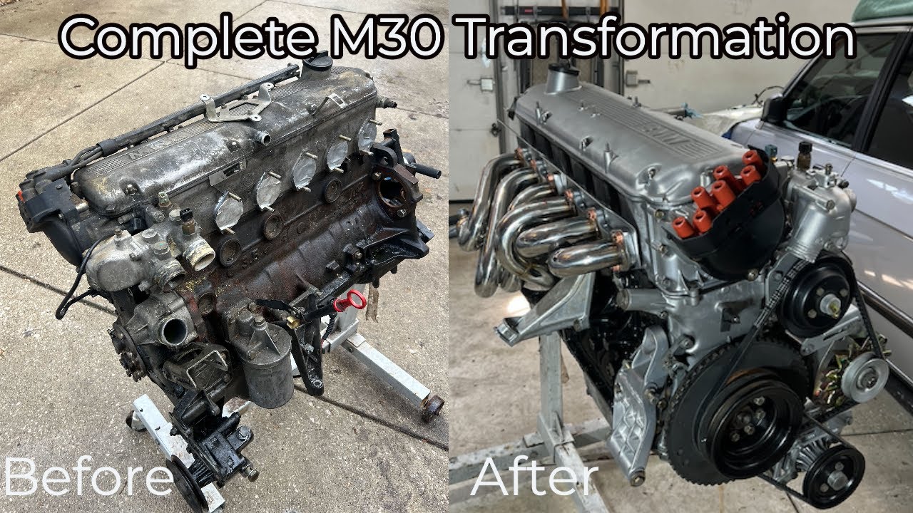 Полное обновление BMW M30B35 до состояния нового | ITB M30 E28, выпуск 5
