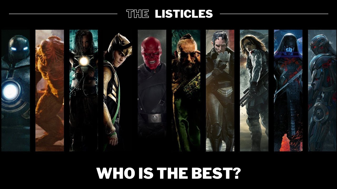 25 MCU villains ranked | Marvel cinematic universe villains | 2022 edition