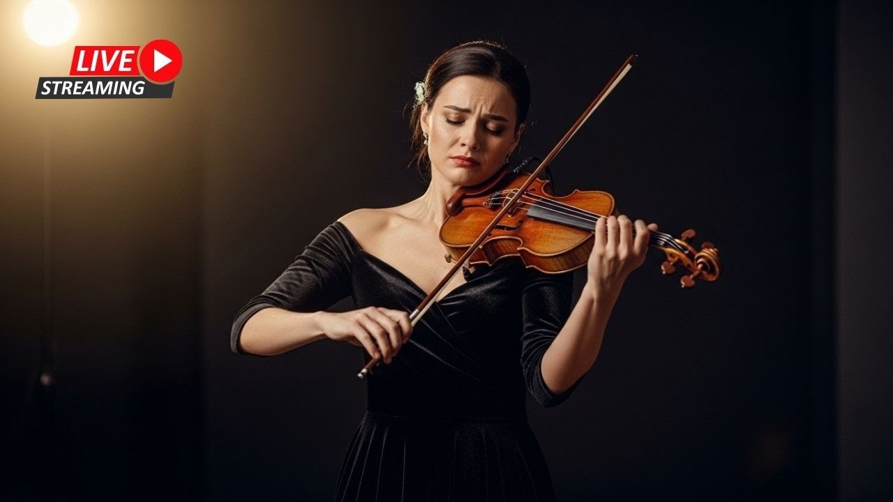 Romantic Violin Instrumental LIVE 🎻 | Beautiful Melodies for Love, Night & Peaceful Mood