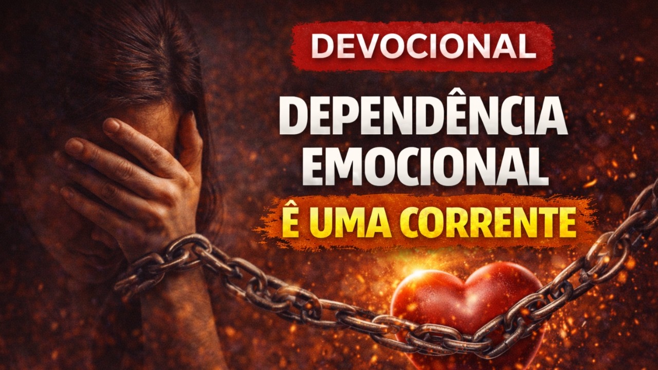 DEVOCIONAL/ DEPENDÊNCIA EMOCIONAL É UMA CORRENTE
