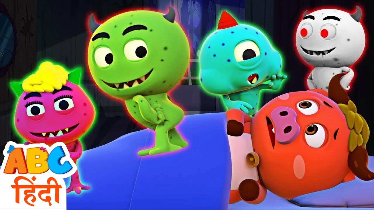 Paanch Bhootiya Monsters + More Nursery Rhymes And Songs By ABC Hindi