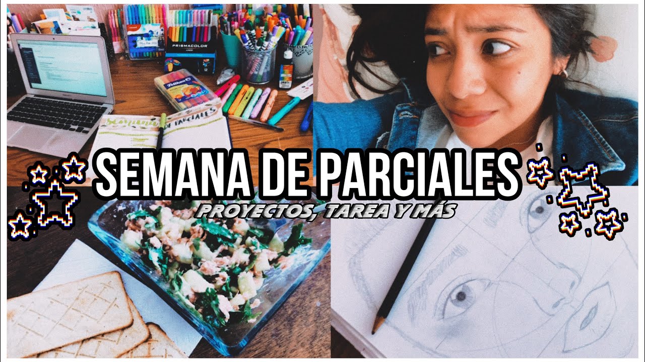 UNA SEMANA EN MI VIDA (exámenes, proyectos) ✮ Carola Study