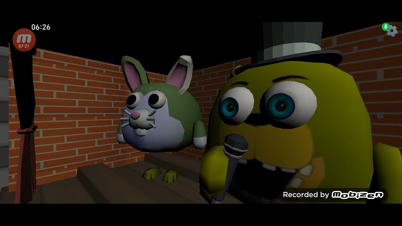 Forgotten at fredbear's 1 серия в Chicken Gun