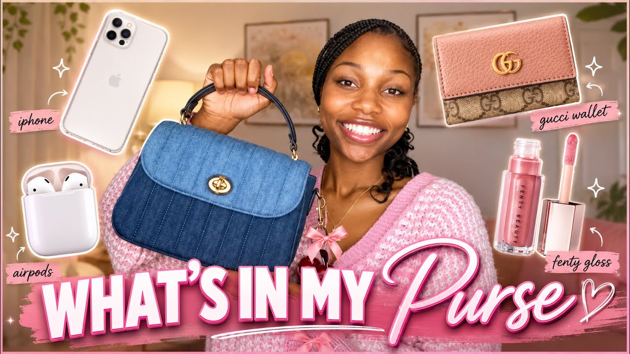 What’s in my bag 2026 ♡ | Purse essentials + necessities 