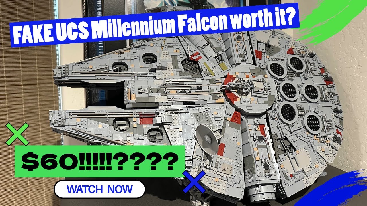 I Spent $60 on FAKE Lego on Aliexpress - UCS Millennium Falcon