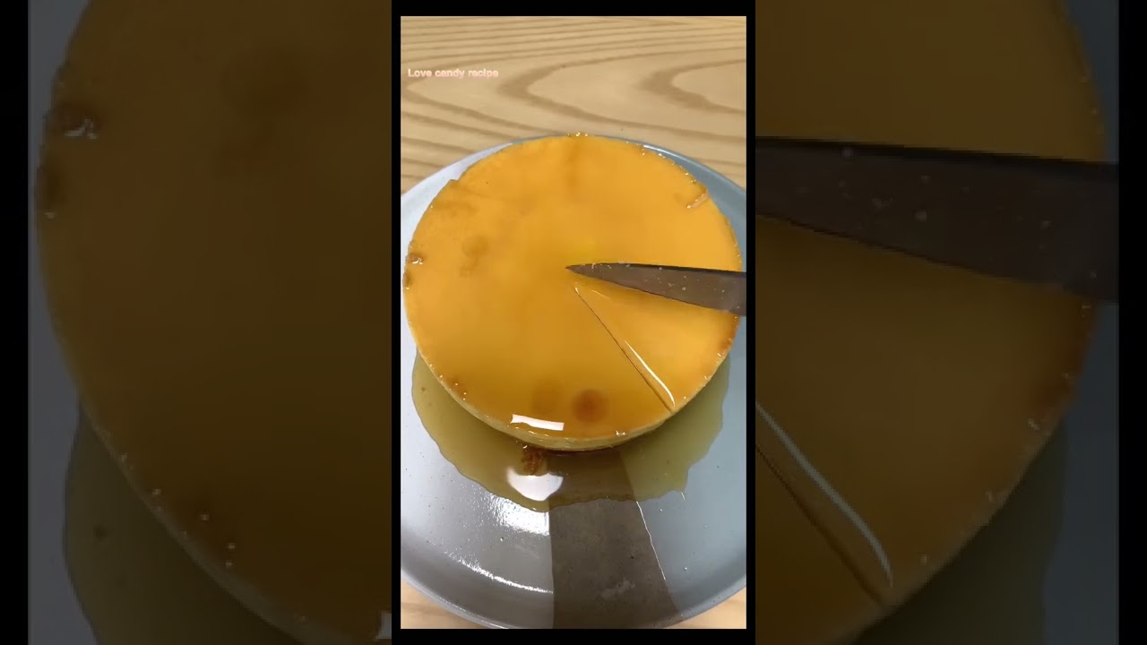Caramel flan cake 🍮