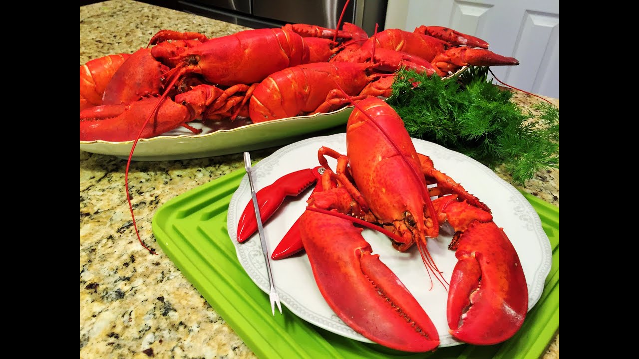Как приготовить  ЛОБСТЕРА. ( How to cook lobster.)