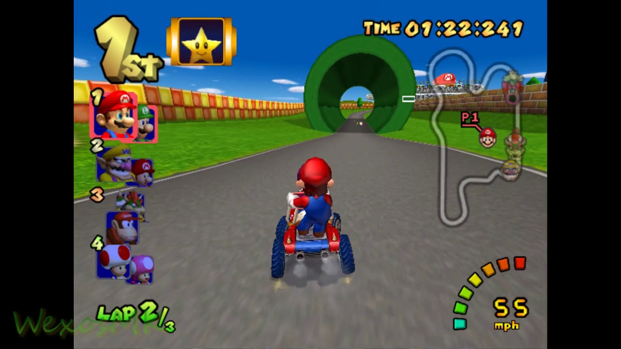 [MKDD] N64 Mario Raceway - Mario Kart Double Dash Custom Track