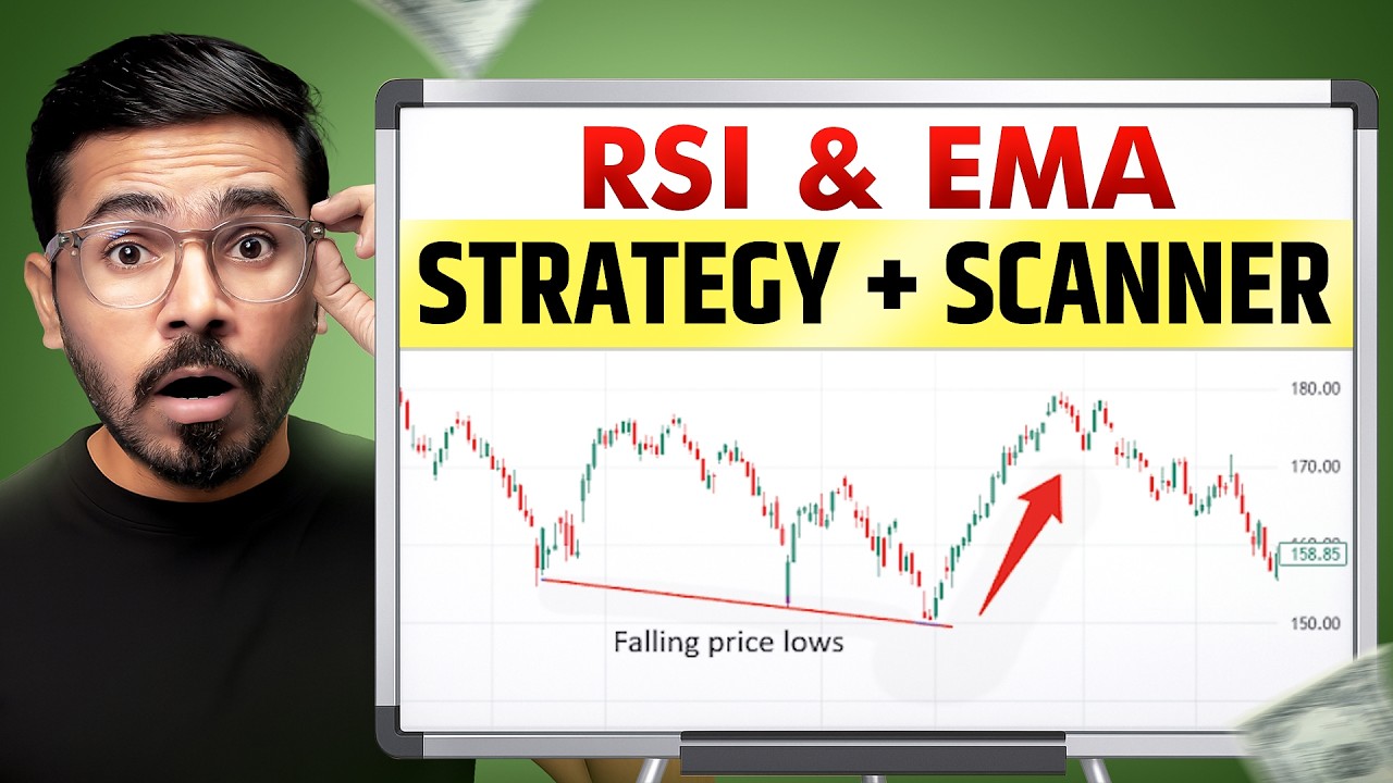 Learn Secrets of RSI + EMA Trading Strategy | Swing Trading Strategy | Stock Market Education Video
