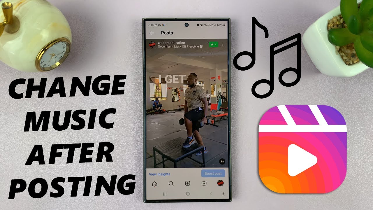 Как изменить музыку в Instagram Reel после публикации