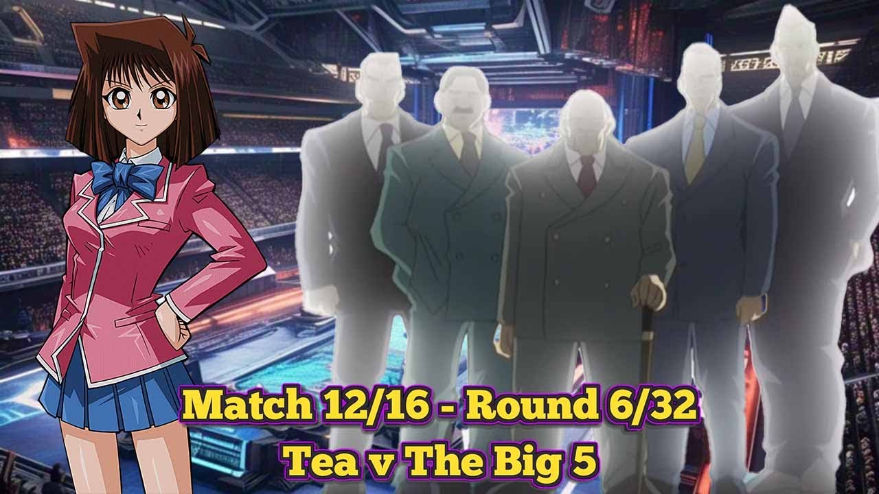 Tea vs The Big 5 - Yugioh Duelist Kingdom Ultimate Tournament - #yugioh #yugiohcards
