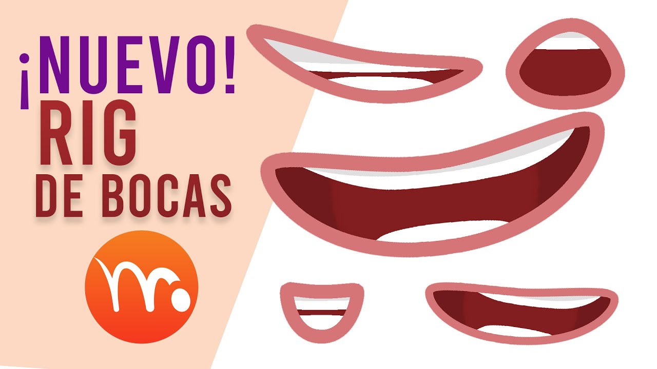 Dale vida a tus bocas con este RIG / Tutorial de Boca en Moho / Nueva técnica
