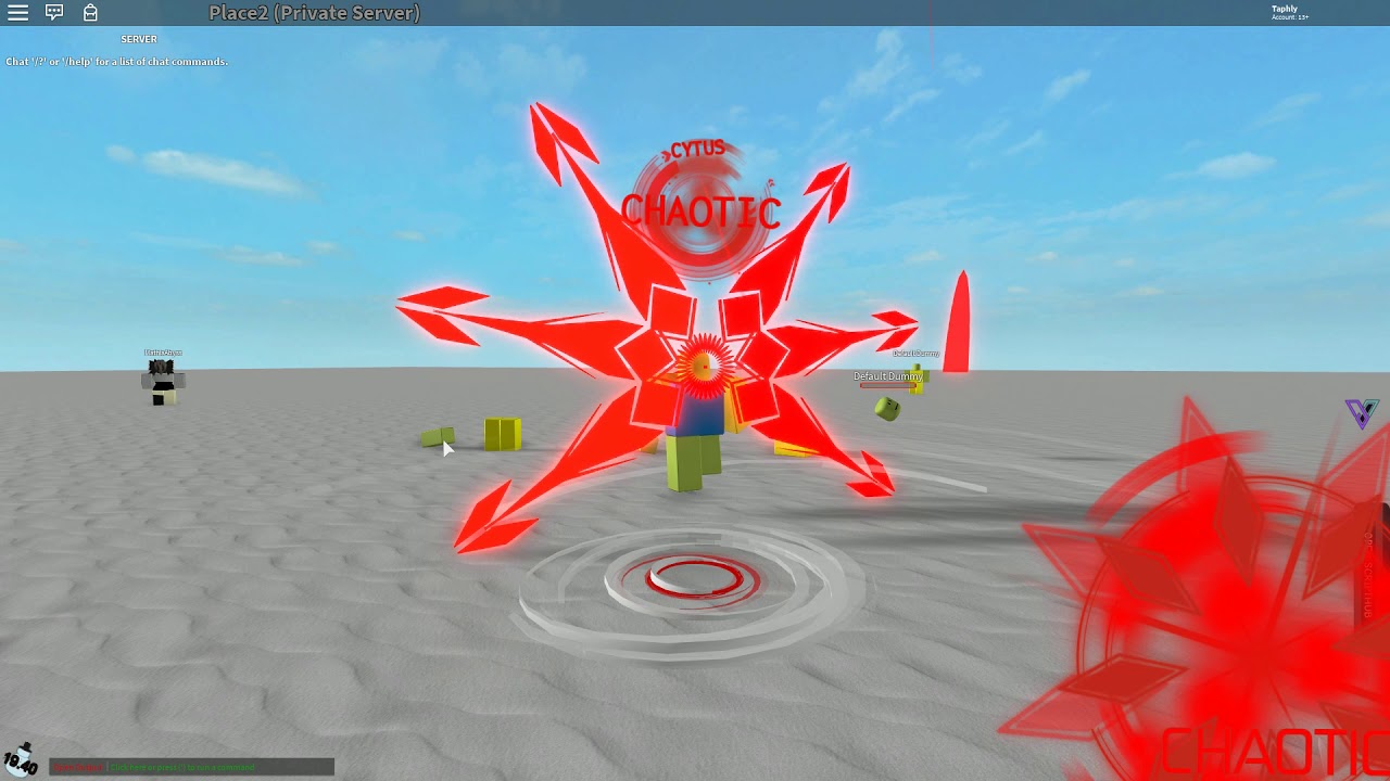 ROBLOX Script Showcase: Cytus Bootleg