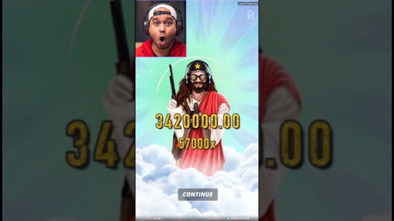 3.4 MILLION MAX WIN on Land of the Free 😱 Highroller Slots Highlights